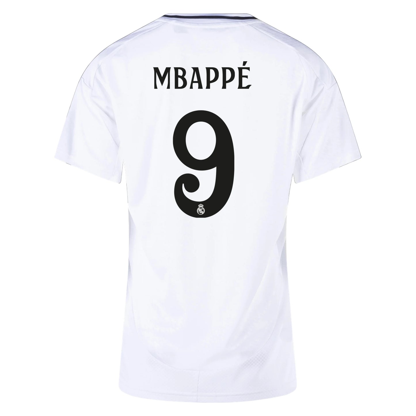 Camisa Real Madrid Mbappe Mujer Champions League 24/25 Casa Slim Fit